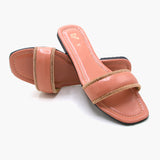 Women's Slipper - Peach, Women Slippers, Chase Value, Chase Value