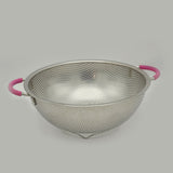 Strainer Color Handle Steeliness Steel 22cm - Silver, Strainer, Chase Value, Chase Value