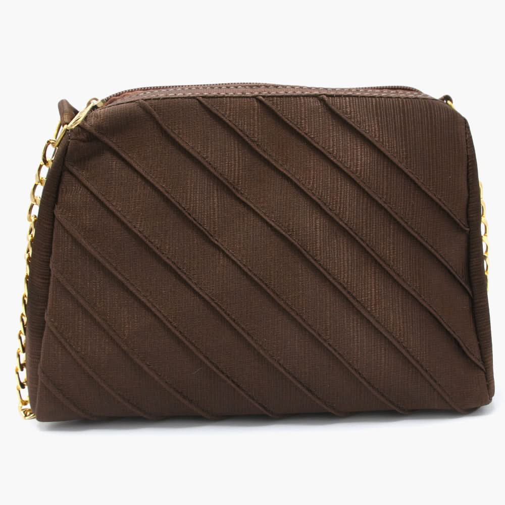 Women's Shoulder Bag - Dark Brown, Women Bags, Chase Value, Chase Value