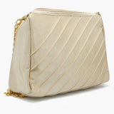 Women's Shoulder Bag - Golden, Women Bags, Chase Value, Chase Value