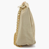 Women's Shoulder Bag - Golden, Women Bags, Chase Value, Chase Value