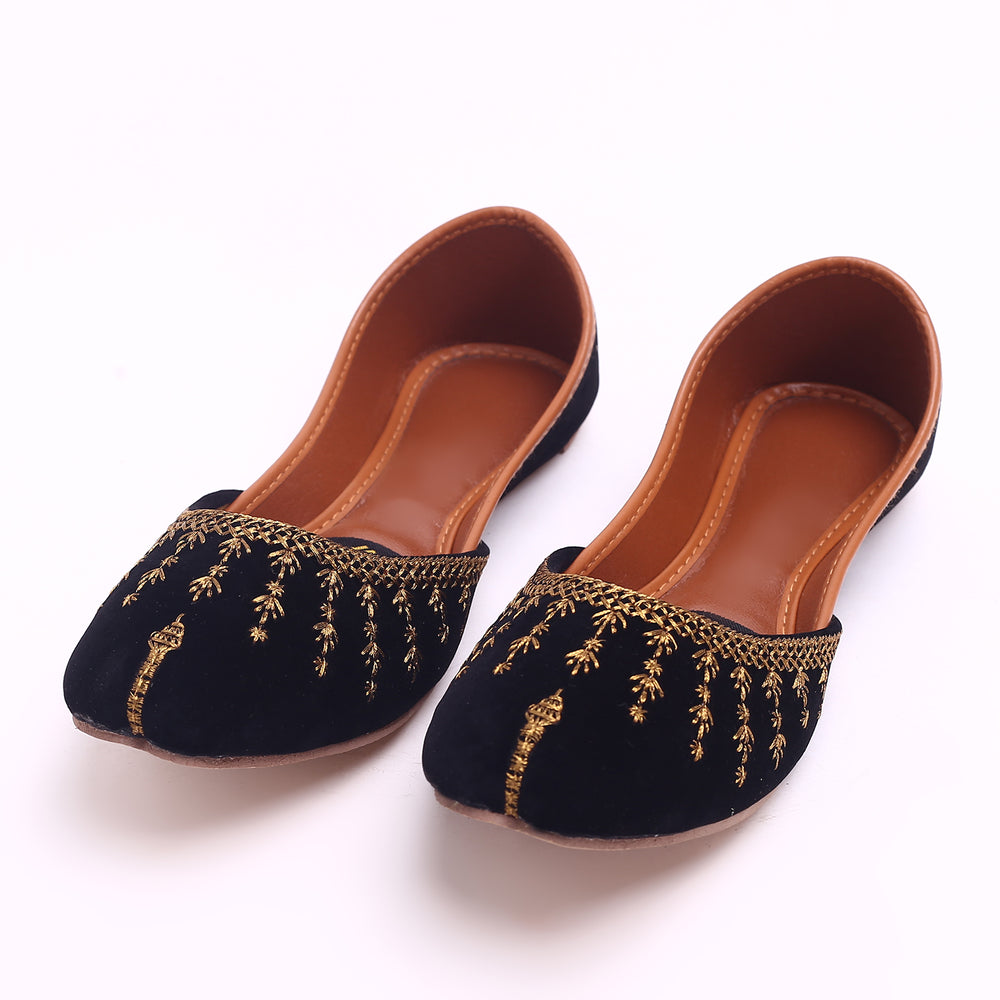 Women's Khussa - Black, Women Khussa, Chase Value, Chase Value