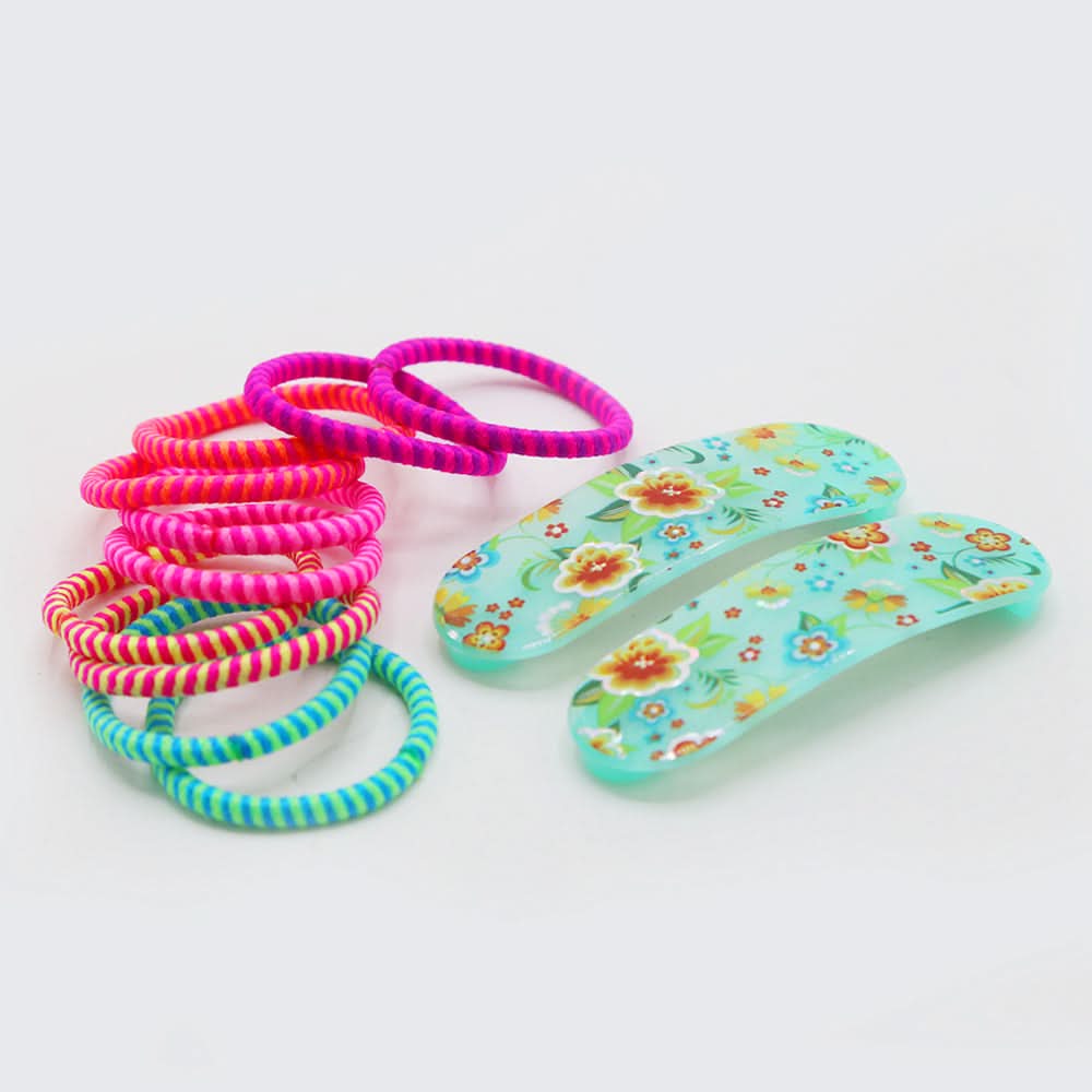 Girls Hair Pin - Cyan, Girls Hair Accessories, Chase Value, Chase Value