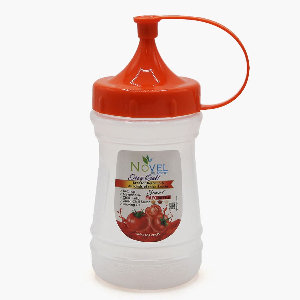 Mayo Bottle 1000ml - Orange, Storage Boxes, Chase Value, Chase Value