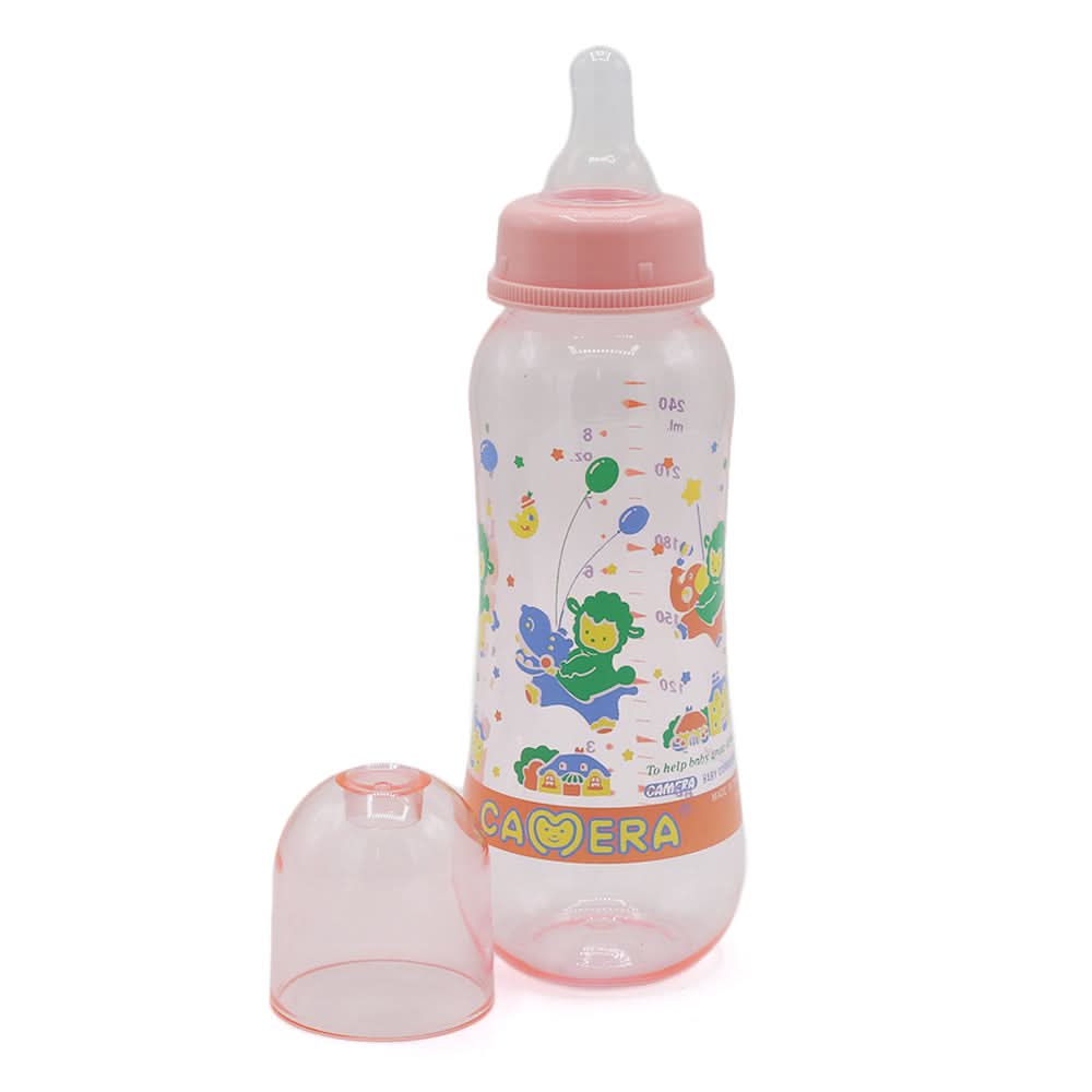 Camera Stream Line 8oz - Peach, Feeding Supplies, Chase Value, Chase Value