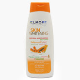 Elmore Skin Whitening Natural Moisturizing Body Lotion, Papaya, Vitamin E & Sunscreen, All Skin Type, 250ml, Beauty & Personal Care, Lotion & Cream, Elmore, Chase Value