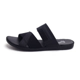 Valuable Black Casual Slipper L-002/M179, Men's Slippers, Chase Value, Chase Value