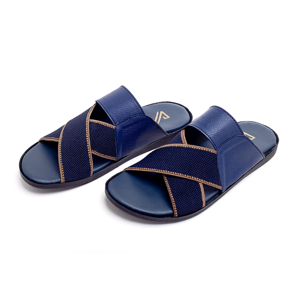 Men's Slipper - Blue, Men's Slippers, Chase Value, Chase Value
