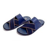 Men's Slipper - Blue, Men's Slippers, Chase Value, Chase Value