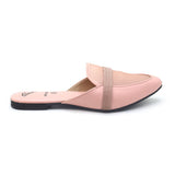 Valuable Women's Backless Pump - Peach, Women Backless Pumps, Chase Value, Chase Value