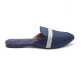 Valuable Women's Backless Pump - Navy Blue, Women Backless Pumps, Chase Value, Chase Value