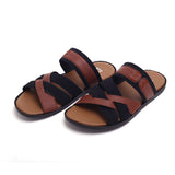 Valuable Causal Open Toe Slipper L-001/M178 - Mustard, Men's Slippers, Chase Value, Chase Value