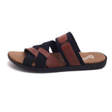 Valuable Causal Open Toe Slipper L-001/M178 - Mustard, Men's Slippers, Chase Value, Chase Value