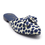 Women's Backless Pump - Blue, Women Backless Pumps, Chase Value, Chase Value