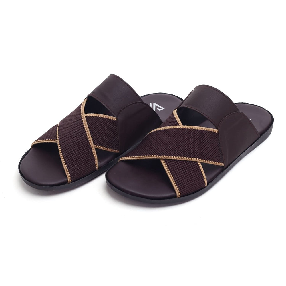 Men's Slipper - Brown, Men's Slippers, Chase Value, Chase Value