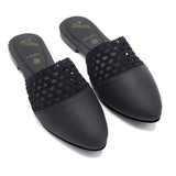 Women's Backless Pump - Black, Women Backless Pumps, Chase Value, Chase Value