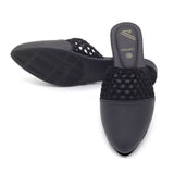Women's Backless Pump - Black, Women Backless Pumps, Chase Value, Chase Value