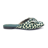 Women's Backless Pump - Green, Women Backless Pumps, Chase Value, Chase Value