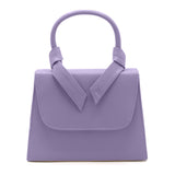 Eminent Knotted Handle Bag - Purple, Women Bags, Eminent, Chase Value