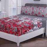Fitted Bed Sheet With 2 Pillow - Multi Color, Single Size Bed Sheet, Valuable, Chase Value
