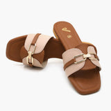 Women's Slipper - Mustard, Women Slippers, Chase Value, Chase Value