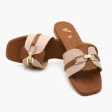 Women's Slipper - Mustard, Women Slippers, Chase Value, Chase Value