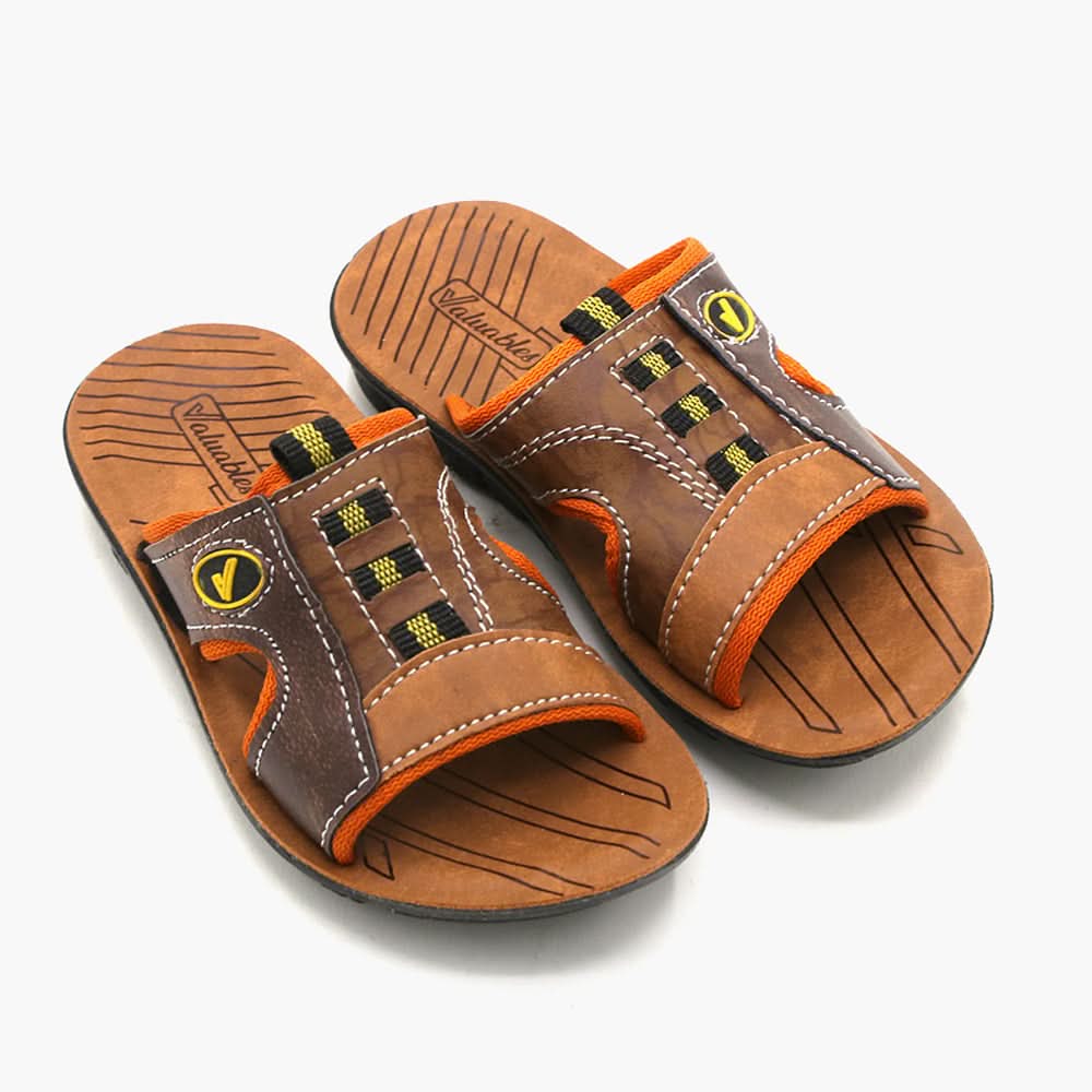 Boys Slipper - Mustard, Boys Slippers, Chase Value, Chase Value