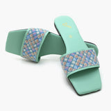 Women's Slipper - Green, Women Slippers, Chase Value, Chase Value