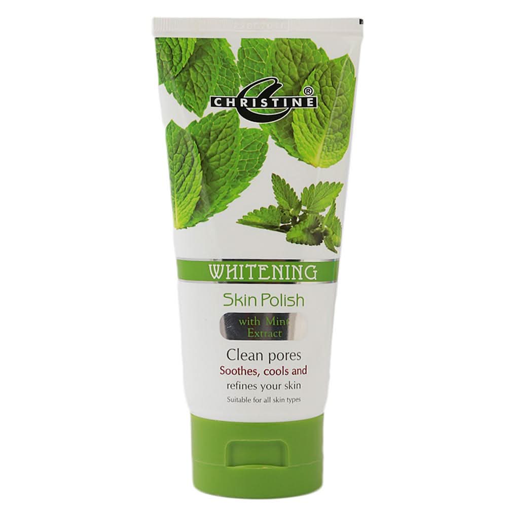 Christine Whitening Skinn Polish (Mint) 150ml, Beauty & Personal Care, Makeup Removers And Cleansers, Christine, Chase Value