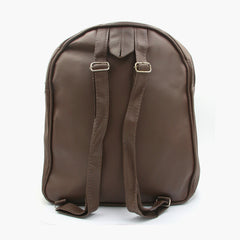 Girls Backpack - Brown, kids bags, Chase Value, Chase Value