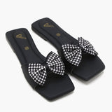Women's Slipper - Black, Women Slippers, Chase Value, Chase Value