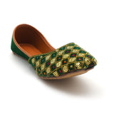 Girls Khussa - Green, Girls Khussa, Chase Value, Chase Value