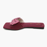 Women's Slipper - Maroon, Women Slippers, Chase Value, Chase Value