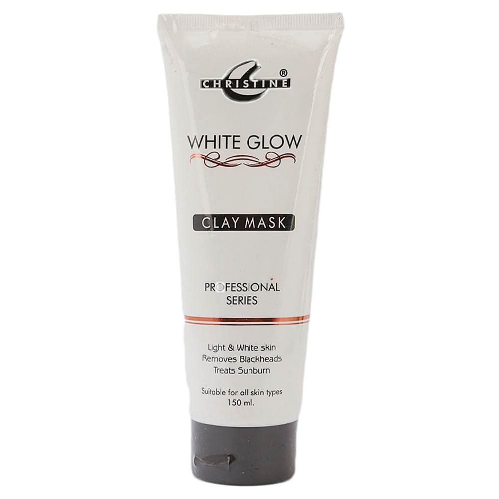 Christine White Glow Clay Mask 150ml, Beauty & Personal Care, Masks, Chase Value, Chase Value