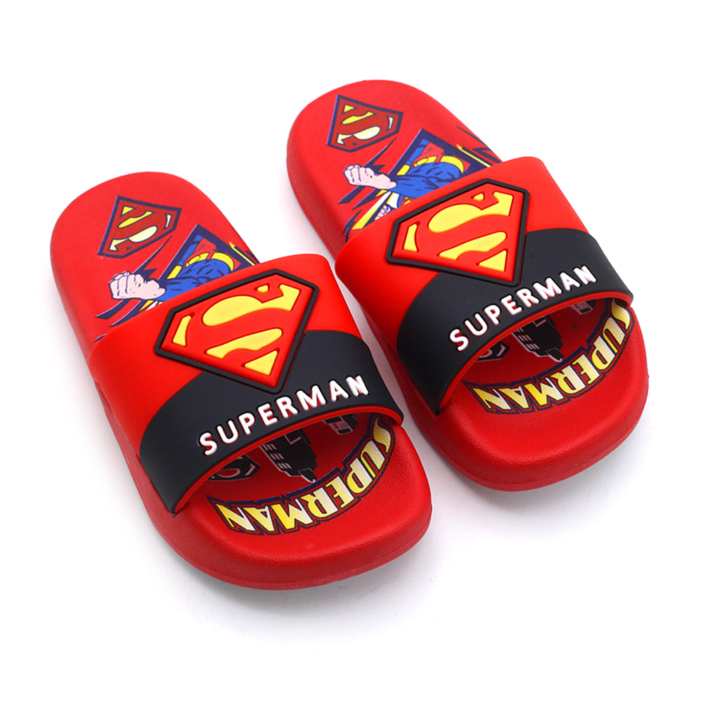 Boys Slider - Red, Boys Slippers, Chase Value, Chase Value