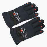 Boys Leather Gloves - Black, Boys Caps & Gloves, Chase Value, Chase Value