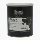 Derma Shine Black Brazilian Wax With Vegetable Oil & Charcoal 800g, Hair Removal, Derma Shine, Chase Value