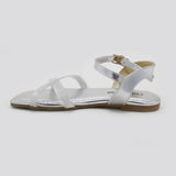 Girls Sandal - Silver, Girls Sandals, Chase Value, Chase Value