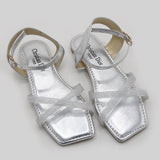 Girls Sandal - Silver, Girls Sandals, Chase Value, Chase Value