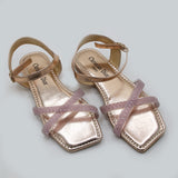 Girls Sandal - Peach, Girls Sandals, Chase Value, Chase Value