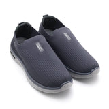 Skechers Men's Go Walk - Slip-ins Walking Shoes Y8-24 - Grey, Men's Casual Shoes, Chase Value, Chase Value
