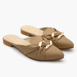 Women's Banto Slipper - Fawn, Women Slippers, Chase Value, Chase Value