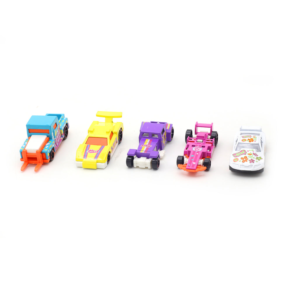Fun & Durable Vehicle Collection for Kids Pack of 4 - Multi Color, Non-Remote Control, Chase Value, Chase Value