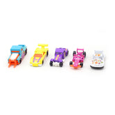 Fun & Durable Vehicle Collection for Kids Pack of 4 - Multi Color, Non-Remote Control, Chase Value, Chase Value