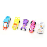 Fun & Durable Vehicle Collection for Kids Pack of 4 - Multi Color, Non-Remote Control, Chase Value, Chase Value