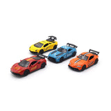 Fun & Durable Vehicle Collection for Kids Pack of 4 - Multi Color, Non-Remote Control, Chase Value, Chase Value