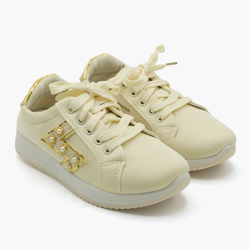 Girls Jogger - Beige, Girls Sneakers & Shoes, Chase Value, Chase Value