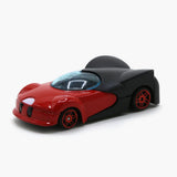 Friction Car Toy - Red & Black, Non-Remote Control, Chase Value, Chase Value
