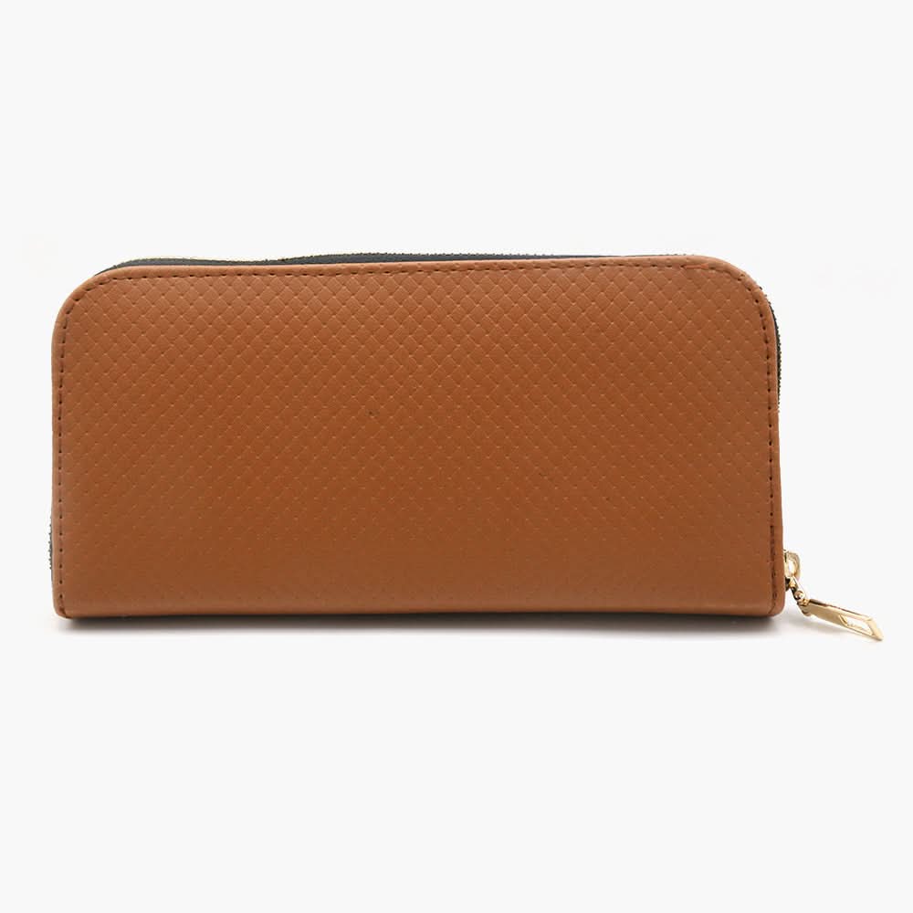 Women's Zipper Wallet - Mustard, Women Wallets, Chase Value, Chase Value