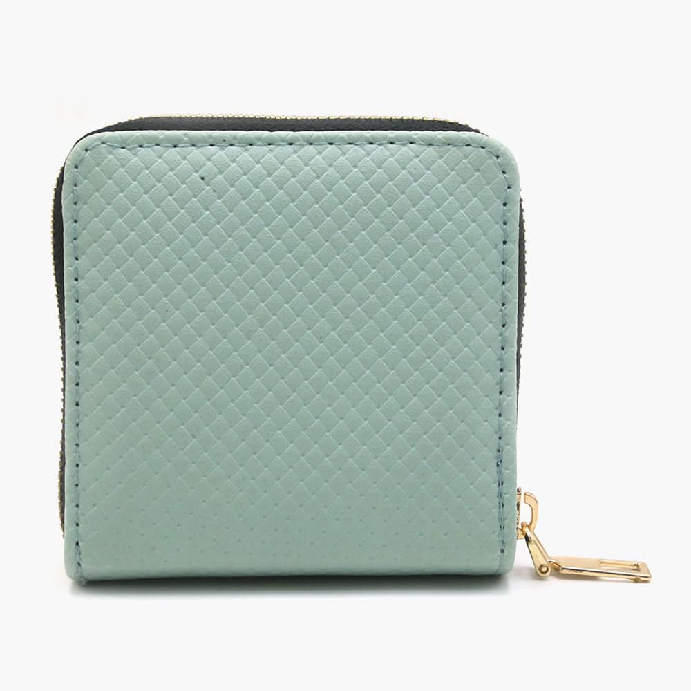 Women's Zipper Wallet - Sea Green, Women Wallets, Chase Value, Chase Value